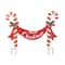 Glitzhome® 3ft. Merry Christmas Candy Cane Metal Yard Stake
